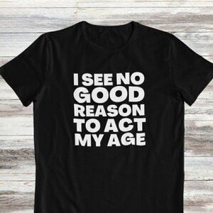 Funny Sarcasm Hipster Saying Minimal Bold Humor Quote T-Shirt